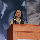 Dr. Condoleeza Rice addresses the 2014 Class of Coca-Cola Scholars on April 3rd.